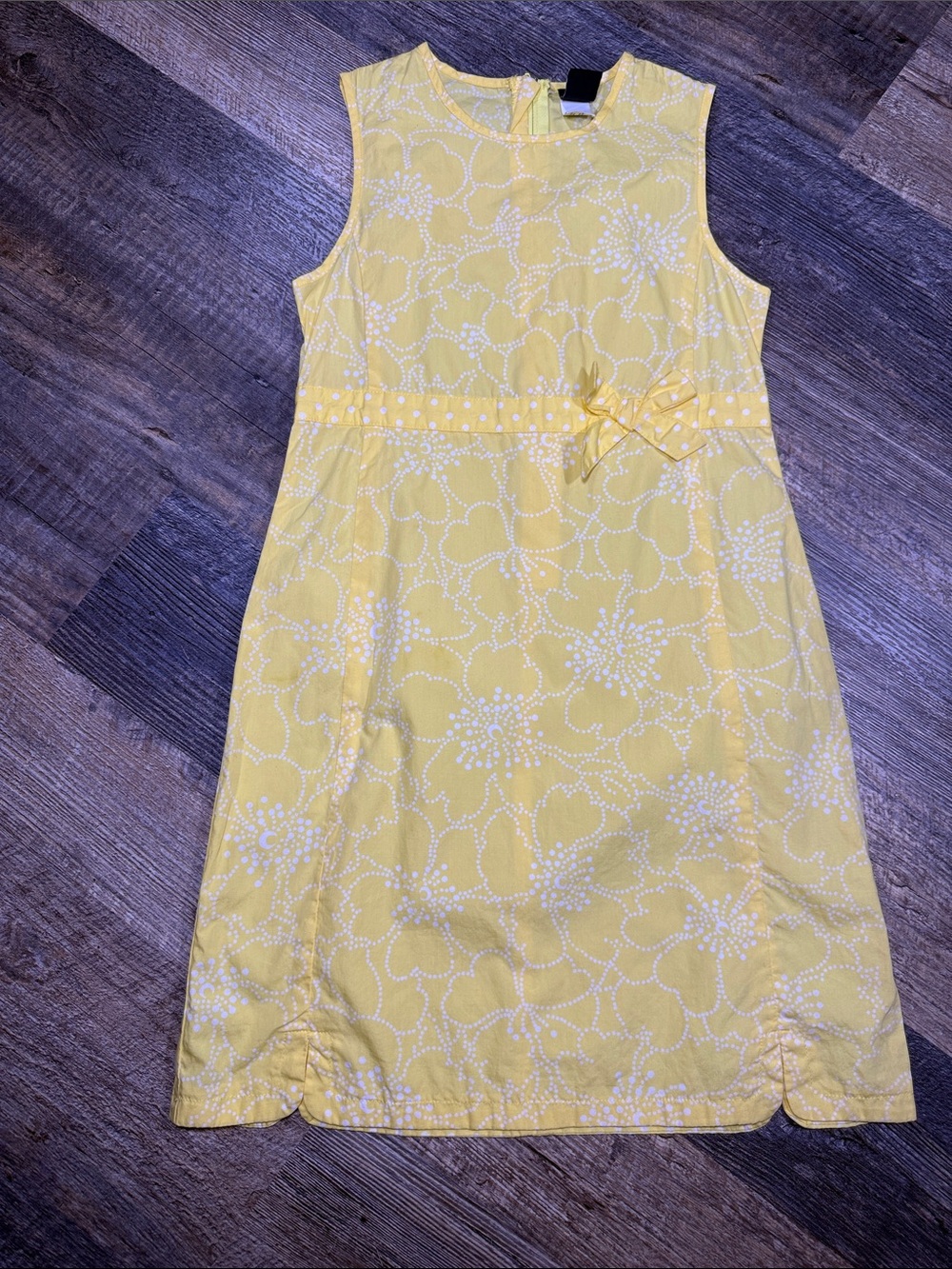 Gap Girls Yellow Floral Dress